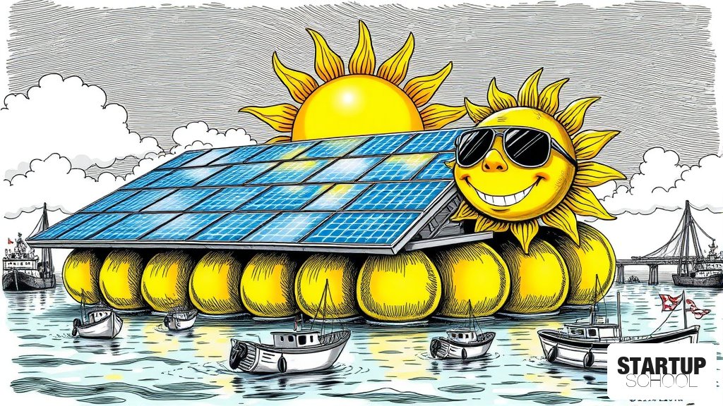 발렌시아에 500kW 부유식 해상 태양광 발전소 도착