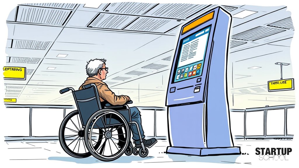 공항 키오스크 접근성: 요구사항, 표준, 그리고 준수 방법