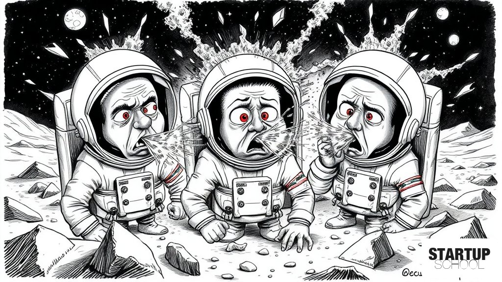 모든 12명의 문워커, 화약 냄새가 나는 먼지 때문에 "루나 헤이피버"를 앓았다 (2018)