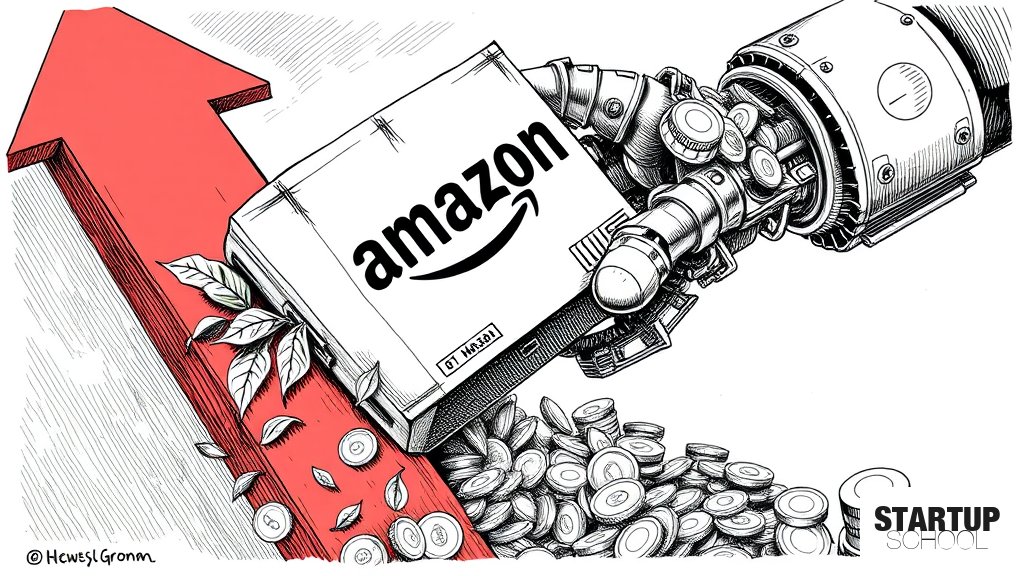 Amazon 주가 하락, 영국 기업 대상 탄소 크레딧 개방 및 AI 관련 175억 달러 대출 확보