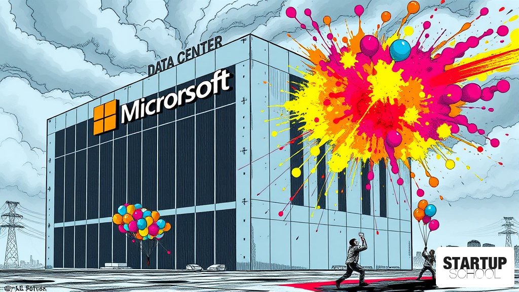 암스테르담 활동가들, Microsoft 데이터센터 프로젝트에 화학 물질 투척
