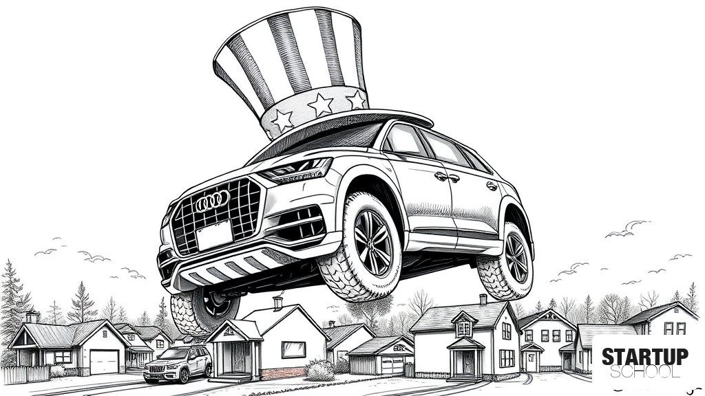 Audi, 미국을 위해 설계된 새로운 플래그십 모델 2027 Q9 발표