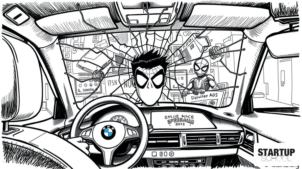 BMW, 구매한 차량 화면에 Spider-Man 광고 배포
