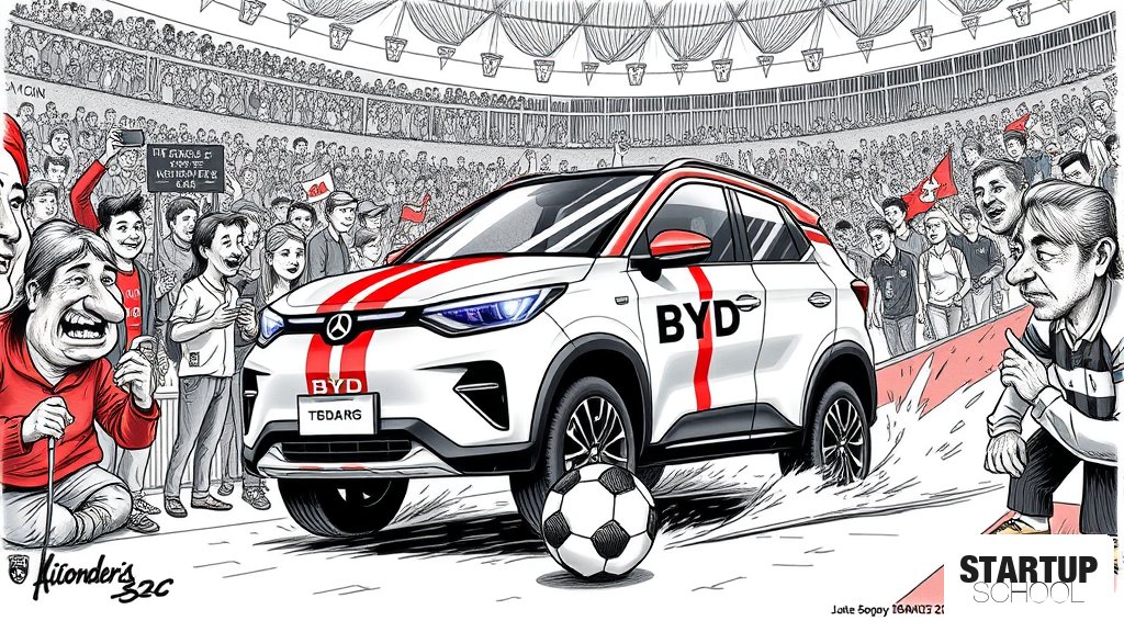 BYD, 축구에 대한 집중 지속 및 유럽인의 마음 사로잡기 시도 – PSG와 파트너십