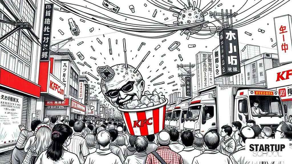 일본의 극도로 중요한 기반 시설에 대한 사이버 공격, KFC 관련