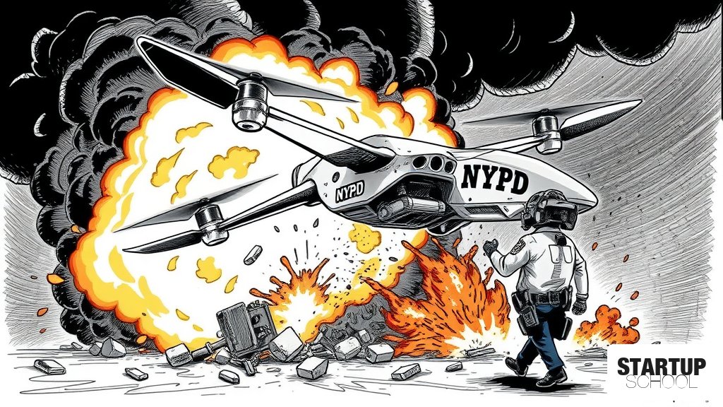 드론, 최초 대응 수단으로? NYPD의 '무결함' 월드컵 보안, 연기처럼 사라지다