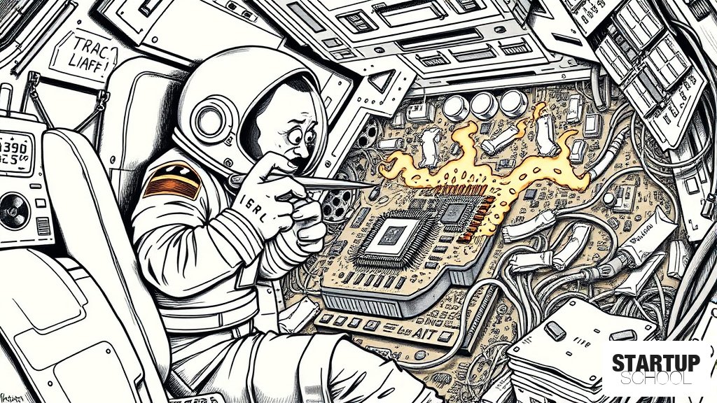 우주 왕복선 I/O 프로세서의 회로 기판 검사