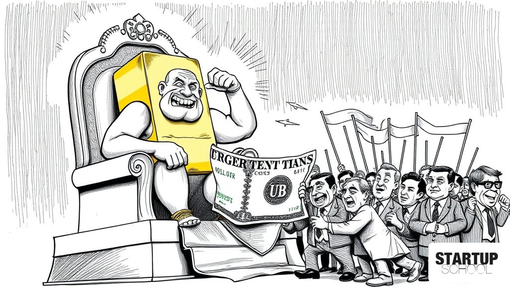 금, U.S. Treasuries 제치고 최대 외환 보유 자산 등극
