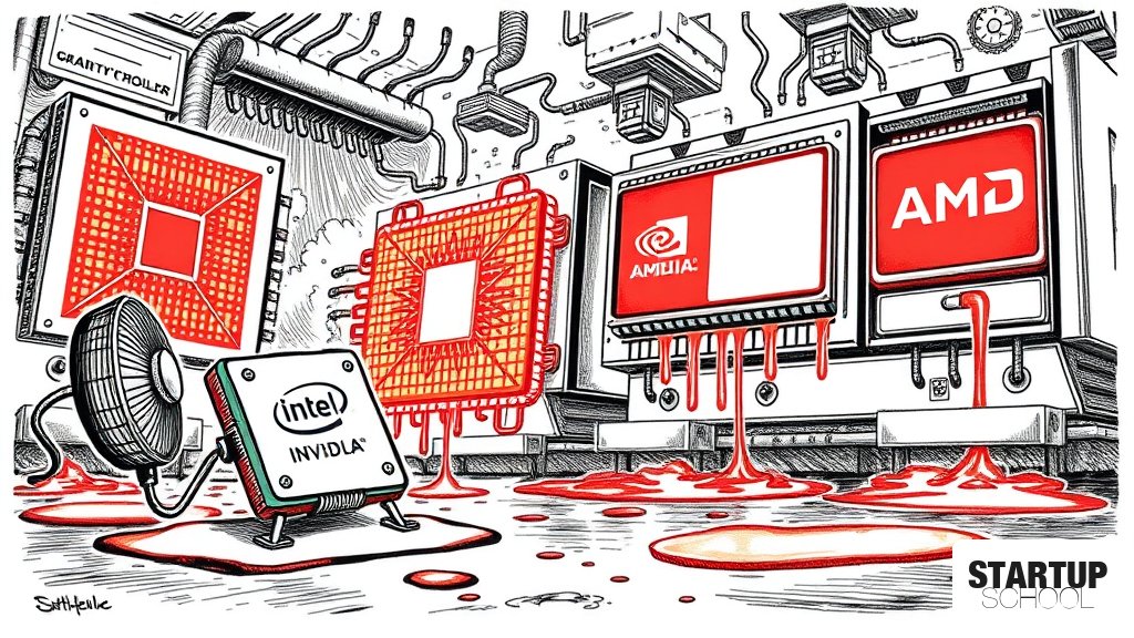 인텔: 차세대 AI 칩, 엔비디아, AMD 옵션보다 저렴하고 더 시원하게 작동할 것