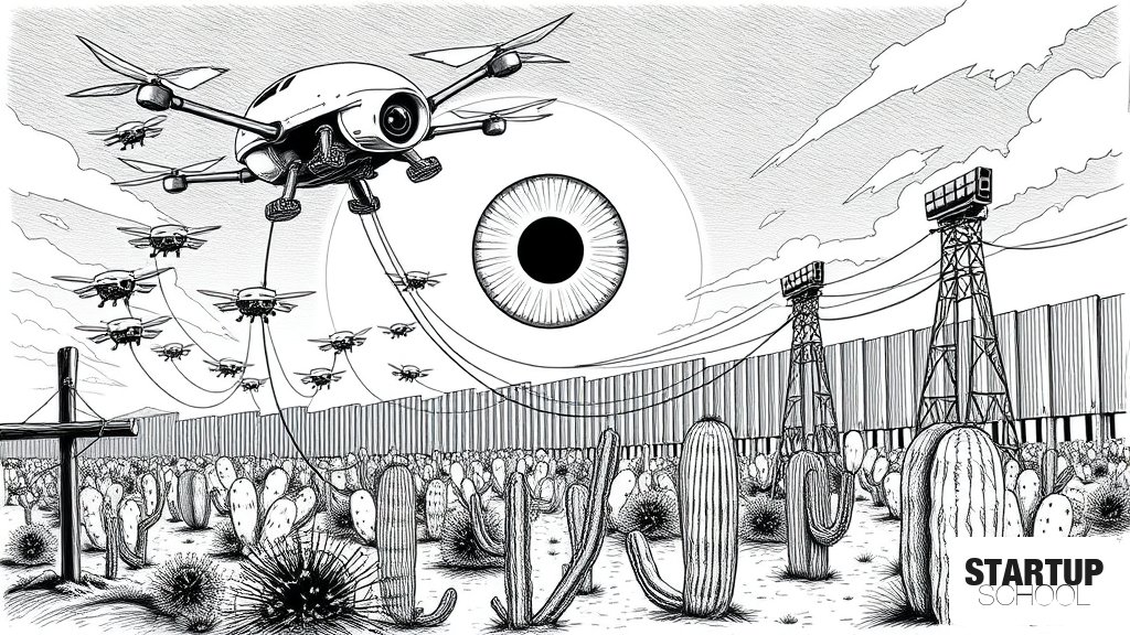 멕시코 감시 회사 그룹 세구리테크, 미국 국경 감시