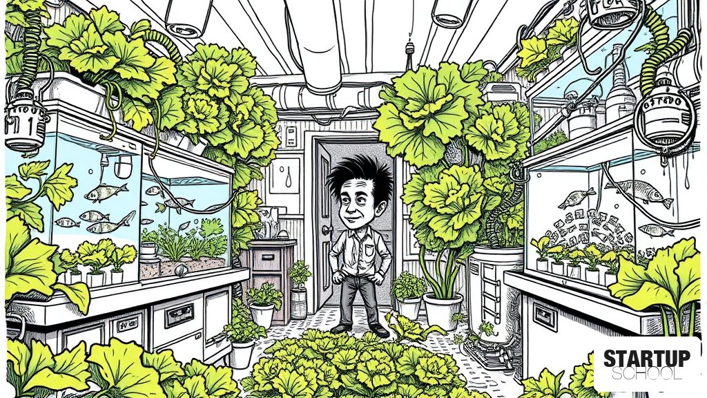 NYC 아파트 양식재배 (Aquaponics)