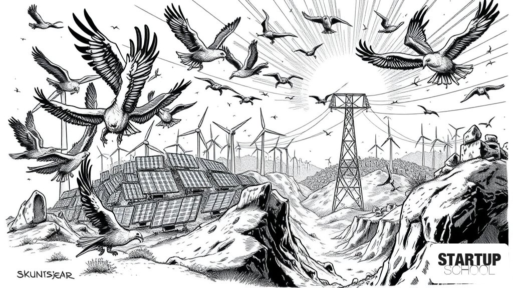 한 주, 12개 카운티, 막대한 규모의 재생 에너지 프로젝트 더미