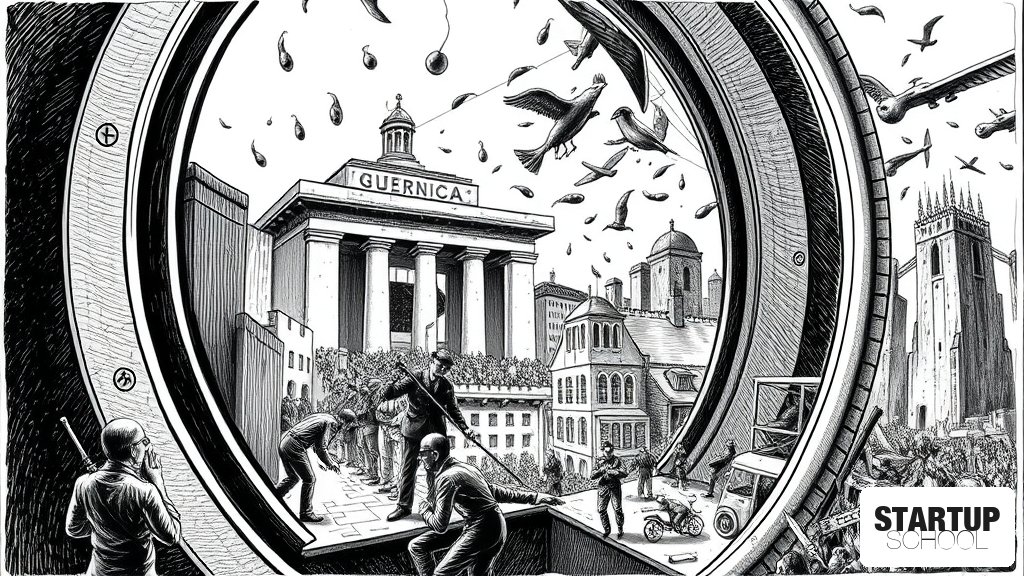 피카소의 게르니카 (기가픽셀)