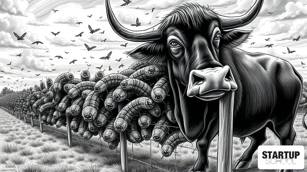 남부 텍사스에서 식육 식성 나방 유충 감염 의심 사례 발생, USDA 발표
