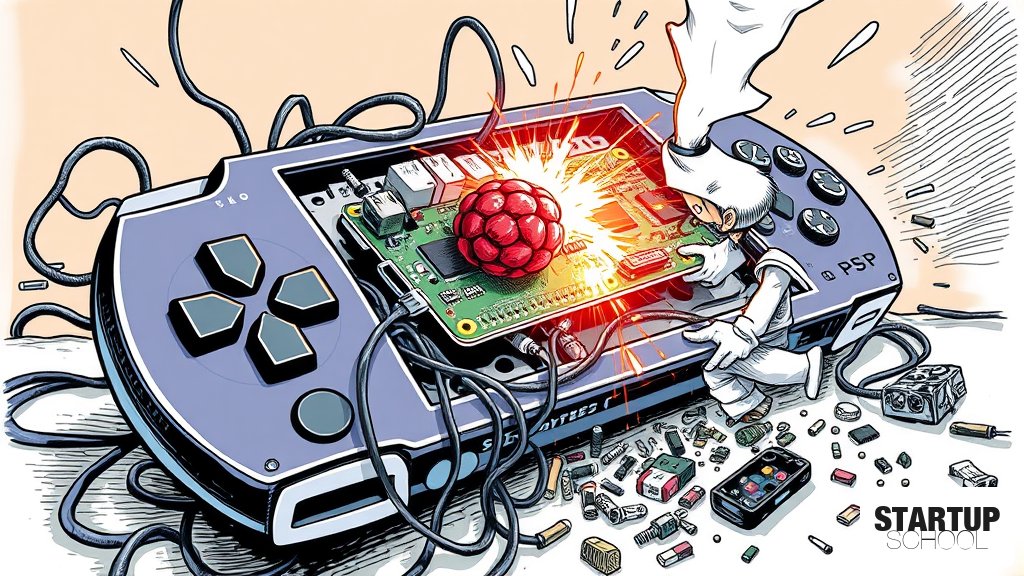 PSPi 6 - PSP에 Raspberry Pi 넣기