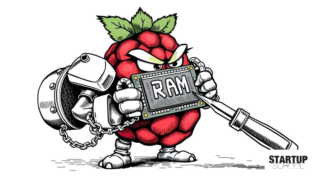 Raspberry Pi, RAM 칩 교체 차단
