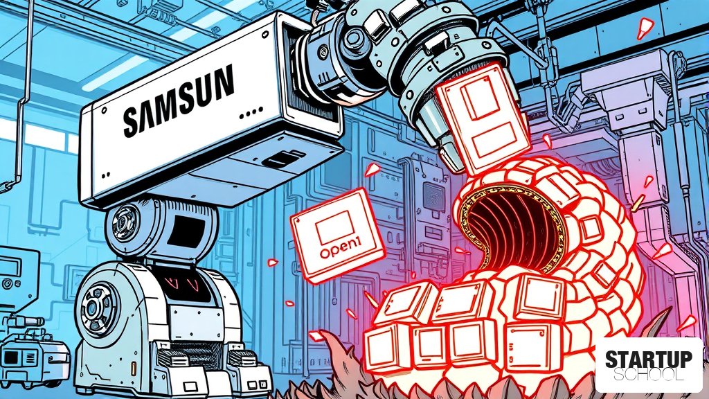 삼성, OpenAI의 반도체 공급망 강화 지원