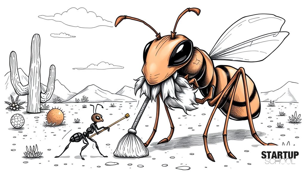 과학자들, 애리조나 사막에서 거대 개미를 손질하는 "청소 개미" 발견