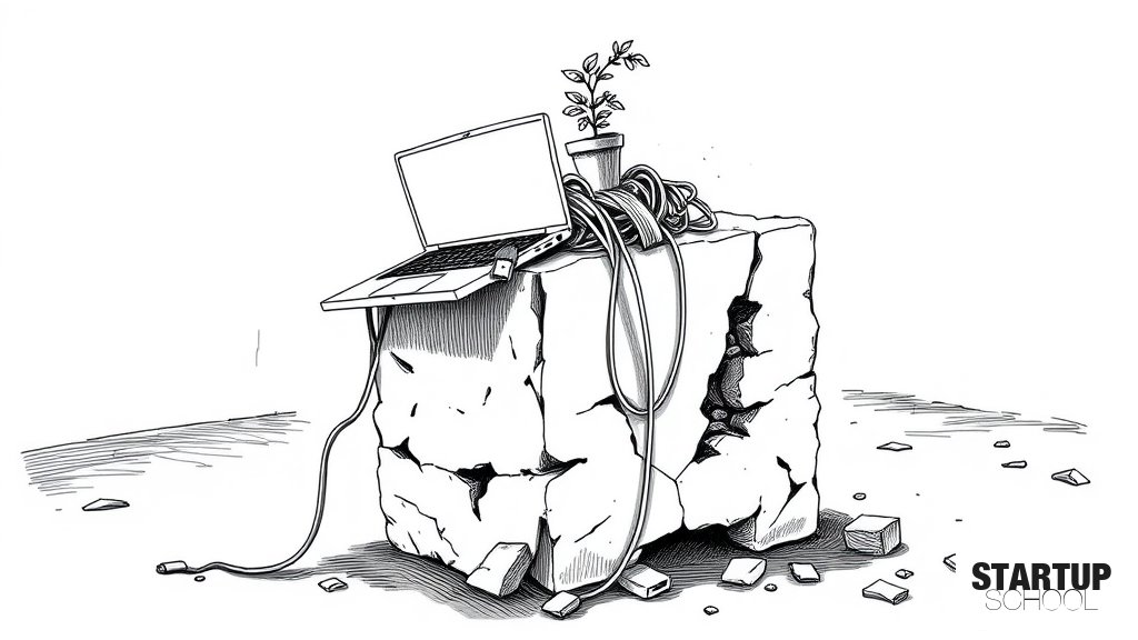 Show HN: 브루탈리즘 콘크리트 노트북 스탠드 (2024)