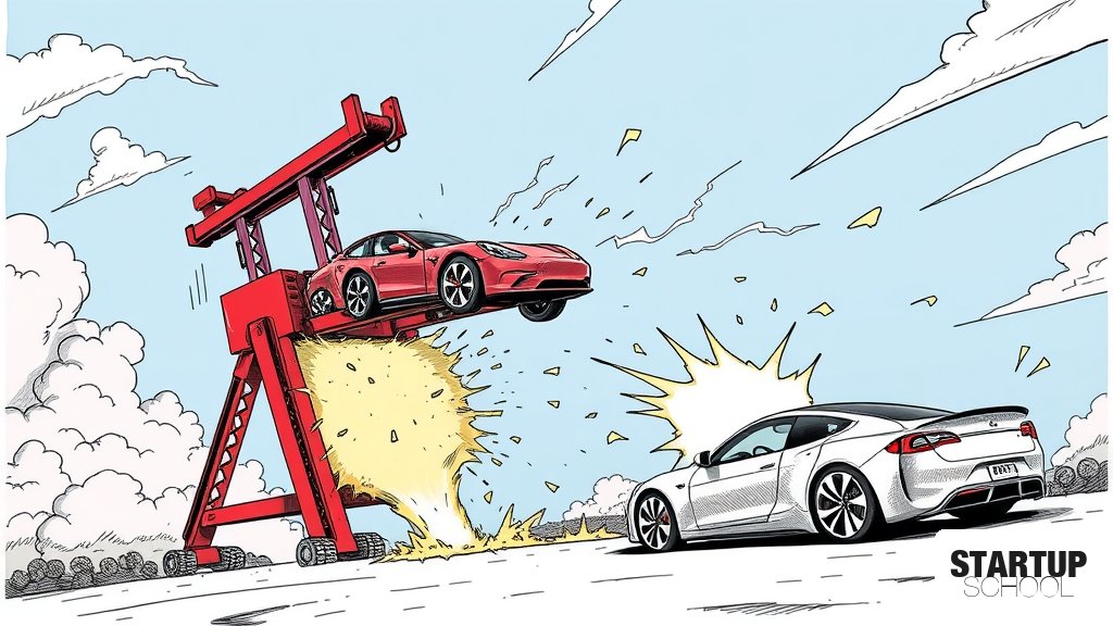 Show HN: Tesla 로드스터를 주차된 Tesla 위로 날려 배터리가 방전되기 전에