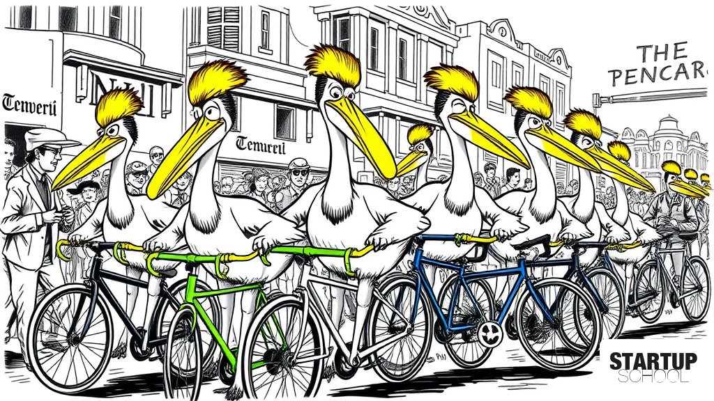 SDF Pelicans 자전거 탑재 쇼HN