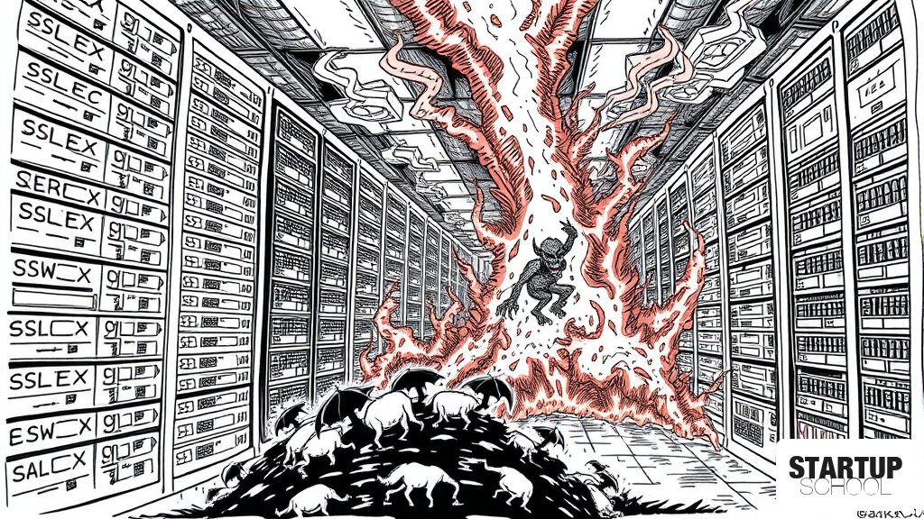 누군가 SQL 데이터베이스에 Doom을 심었습니다