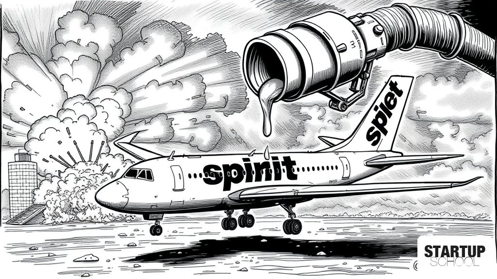 트럼프의 이란 전쟁 발언으로 제트 연료 가격이 두 배로 치솟아 Spirit Airlines 운항 중단