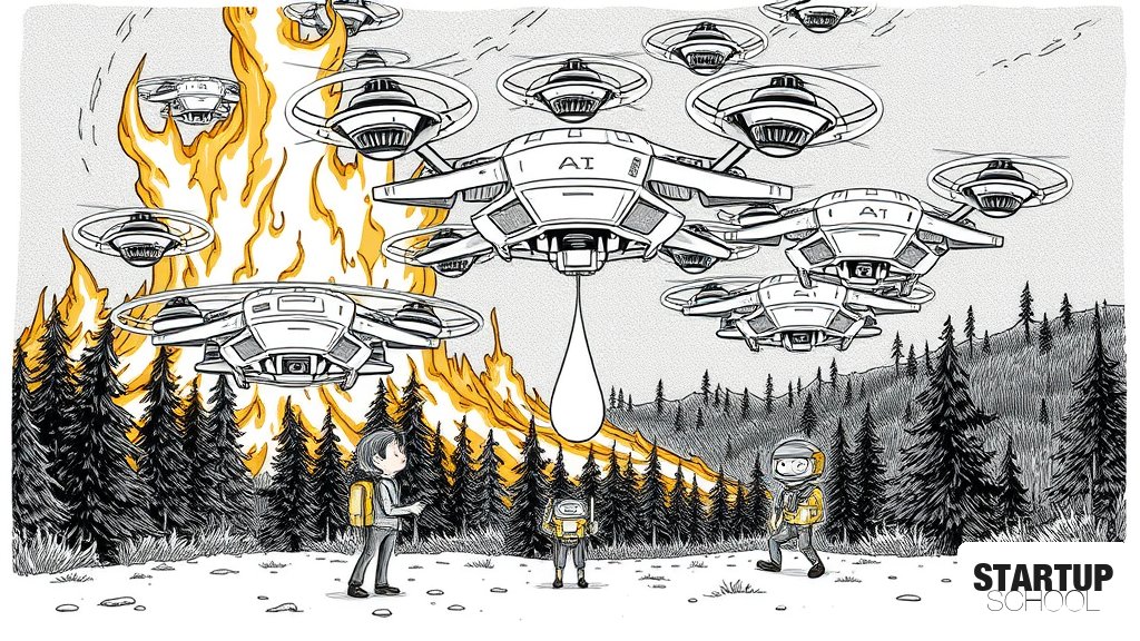 학생들, AI 드론 소방을 활용한 XPRIZE Wildfire 결승전에서 경쟁