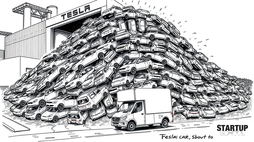 테슬라, 사상 최고 수준의 재고를 보유 중