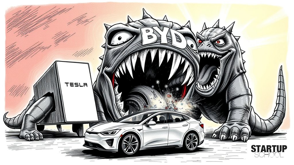 테슬라(TSLA)와 BYD 중국 전기차, 한국 시장 점유율 3분의 1 차지