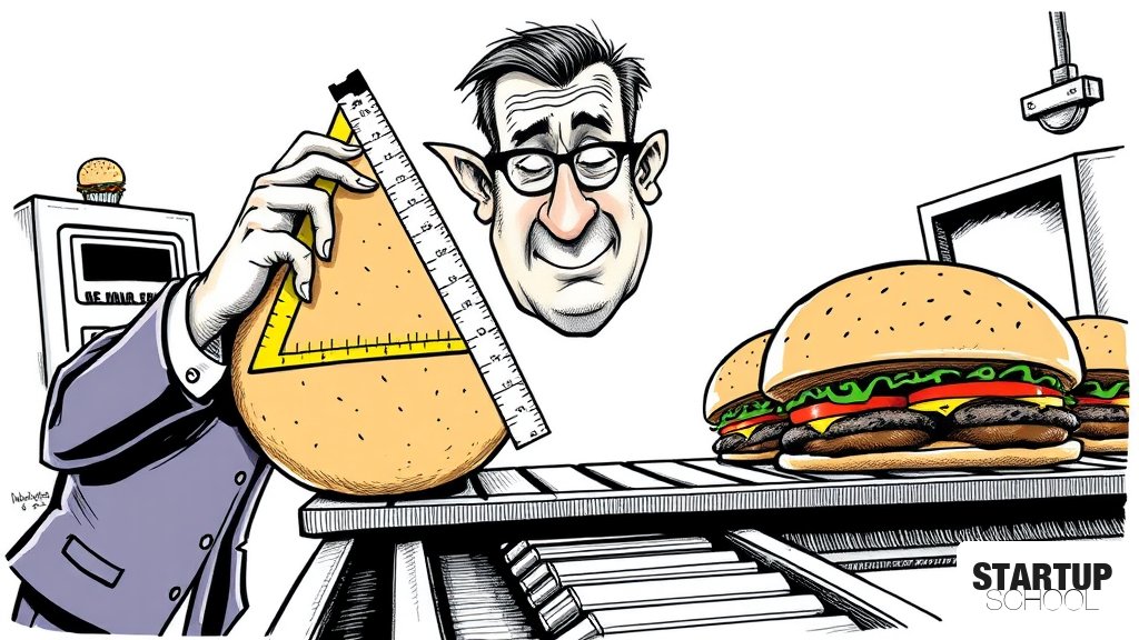 맥도날드 일본 버거 사진 속 빵은 모두 약간 기울어져 있다