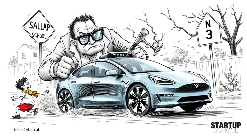 미 연방 당국, Tesla 로보택시의 학교 구역 과속 관련 보고서 조사
