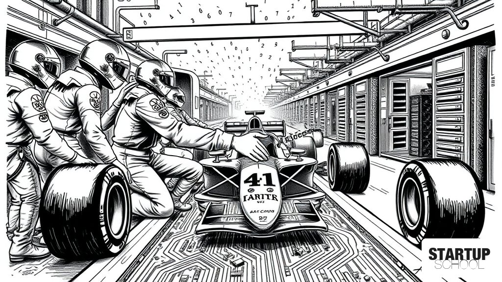 스타트업들이 계약을 성사시키기에 가장 뜨거운 장소는 F1 패독?