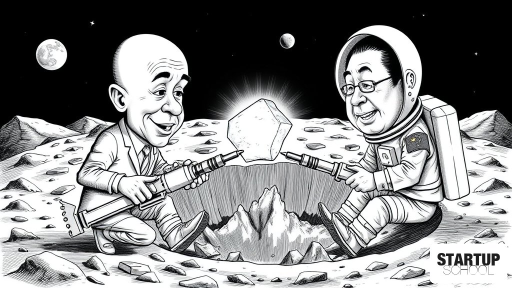 섴클턴 분지 탐사 경쟁: 제프 베조스 또는 중국, 누가 먼저 도달할까?