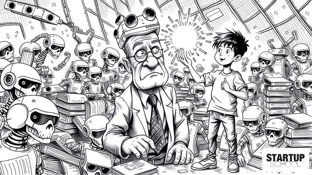 10대 빌 게이츠가 잊힌 70세 빌 게이츠가 가진 AI-pocalypse에 대한 해답을 가지고 있다
