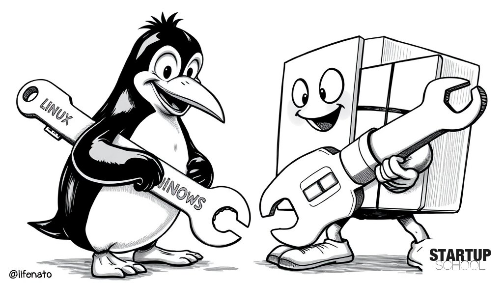 자주 쓰이는 Linux 명령어의 Windows 대응