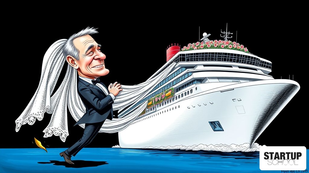 여행사, 자사의 이름과 같은 P&O 선박을 결혼식 장소로 선택