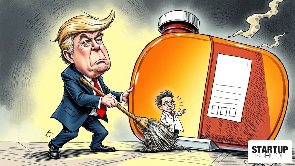 트럼프, FDA 커미셔너 마티 마카리 해고 계획 중이라고 보도