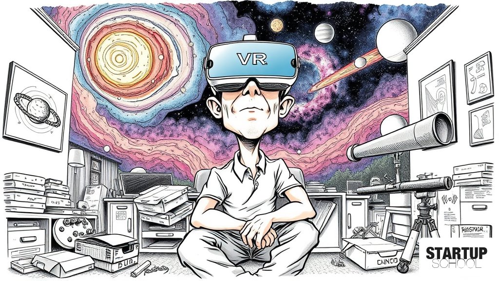 VR에서 별(그리고 행성, 망원경)을 방문하다