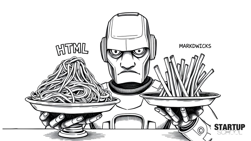 AI 봇을 위한 마크다운과 HTML 비교 실험, 결과를 공개합니다.