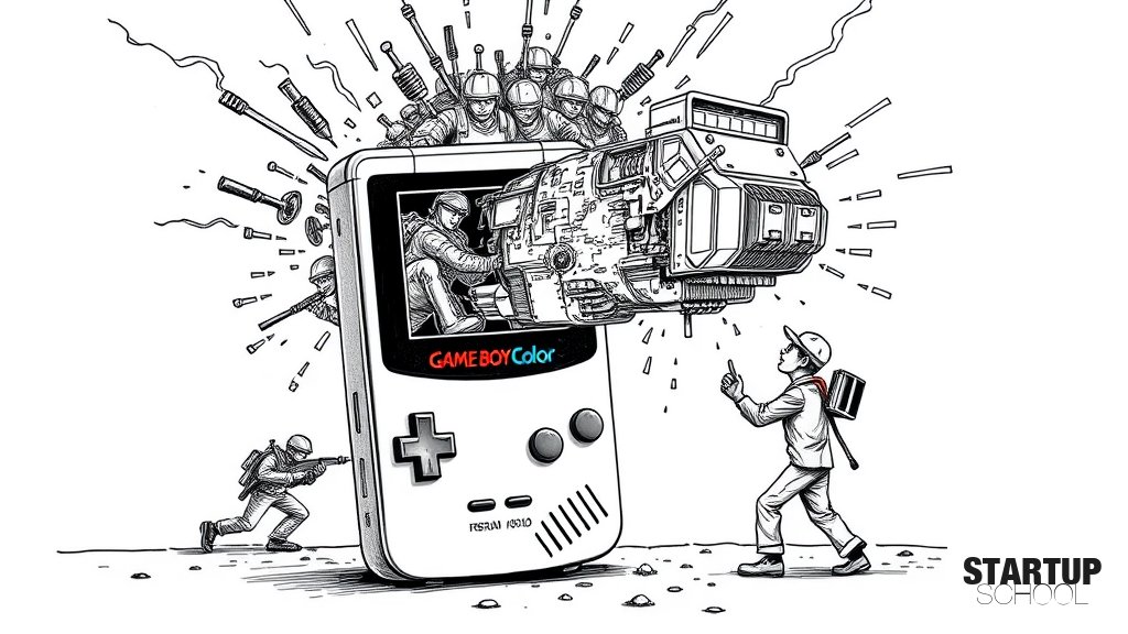 Wolfenstein 3D for Gameboy Color 커스텀 카트리지 (2016)
