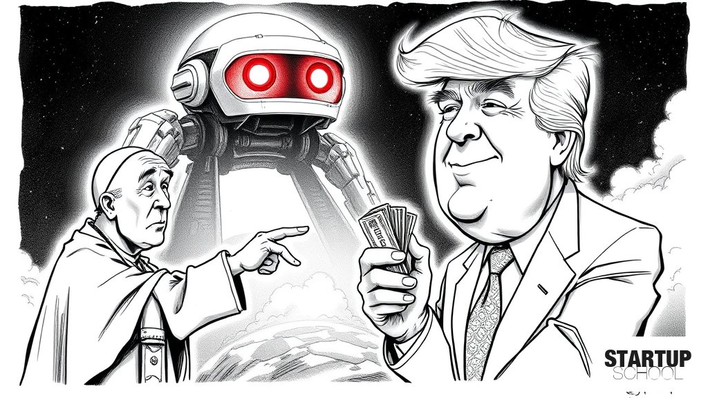 교황 "AI 멸망론, 가짜 뉴스 아니다"...트럼프 입장과 대립각
