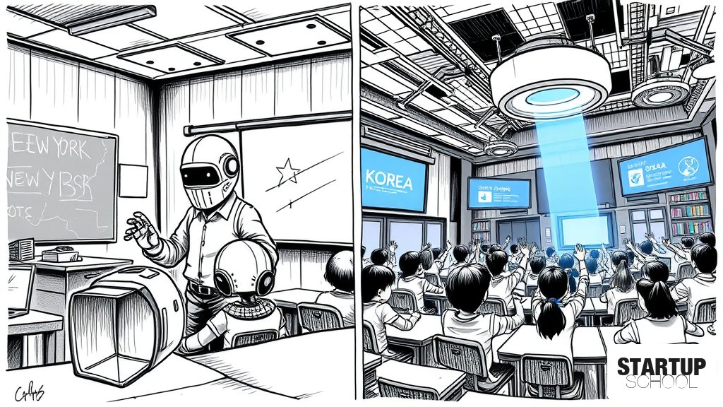 뉴욕이 초·중학생 AI를 멈춘 이유…한국은 활용 확대