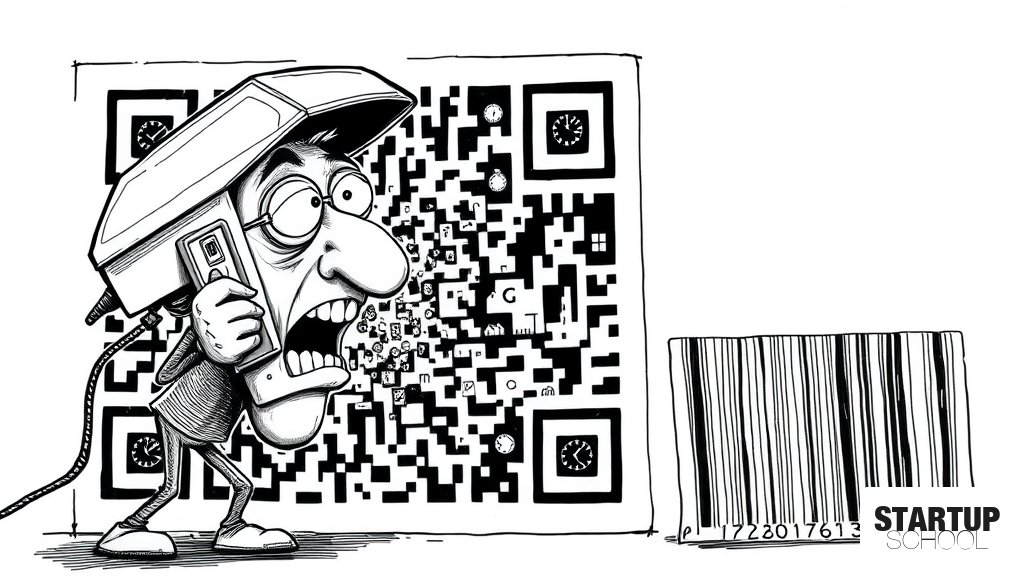 상품 바코드의 다음 단계는 QR 코드