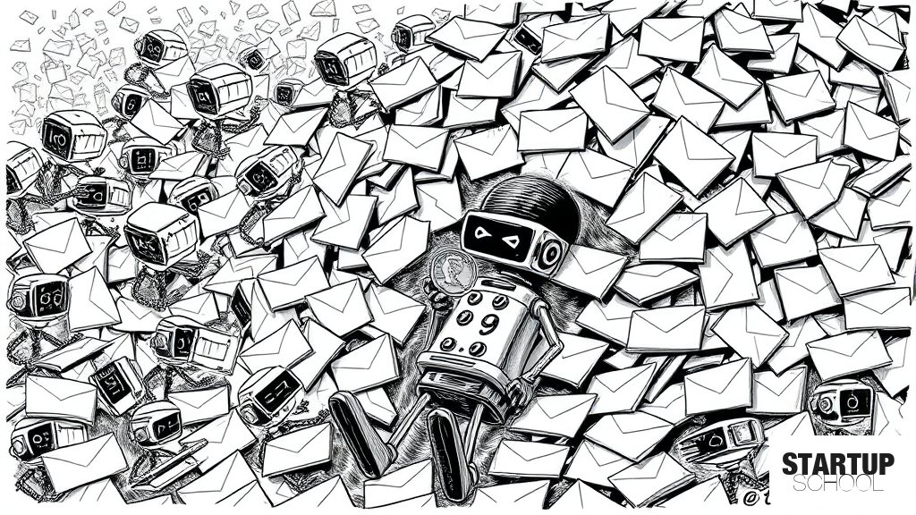 최악의 스팸 이메일: iLands AI 에이전트의 돈벌이 공세