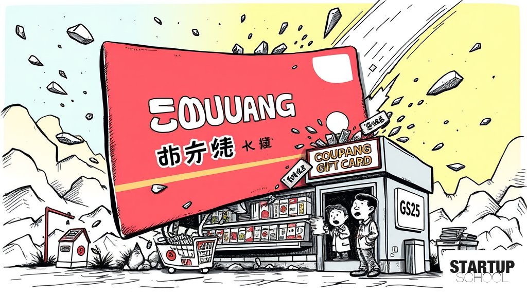 쿠팡 기프트카드, GS25서 산다…10월 전국 매장으로 확대
